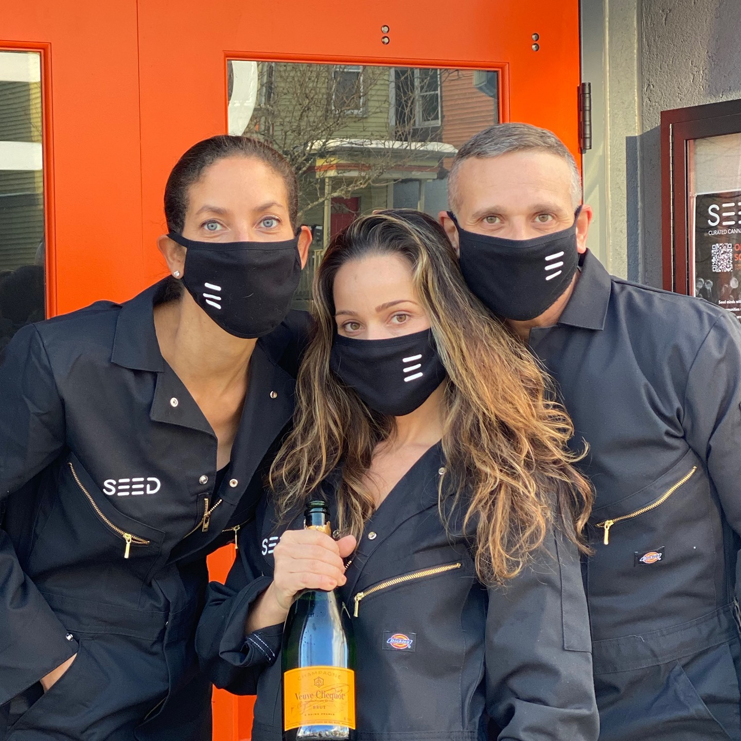 It's time to celebrate! 🍾The road has been long but we are finally approved.Can't wait to see you all at our grand opening.@seedyourhead @veuveclicquotusa