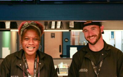 Smile, it’s Saturday! Come say hi to Erica and Bobby today. 🏽 We’re here til 8:00 pm. #seed #seedyourhead #bostondispensary #bostonweed #bostoncannabis #bostonmarijuana #bostonsbestdispensary