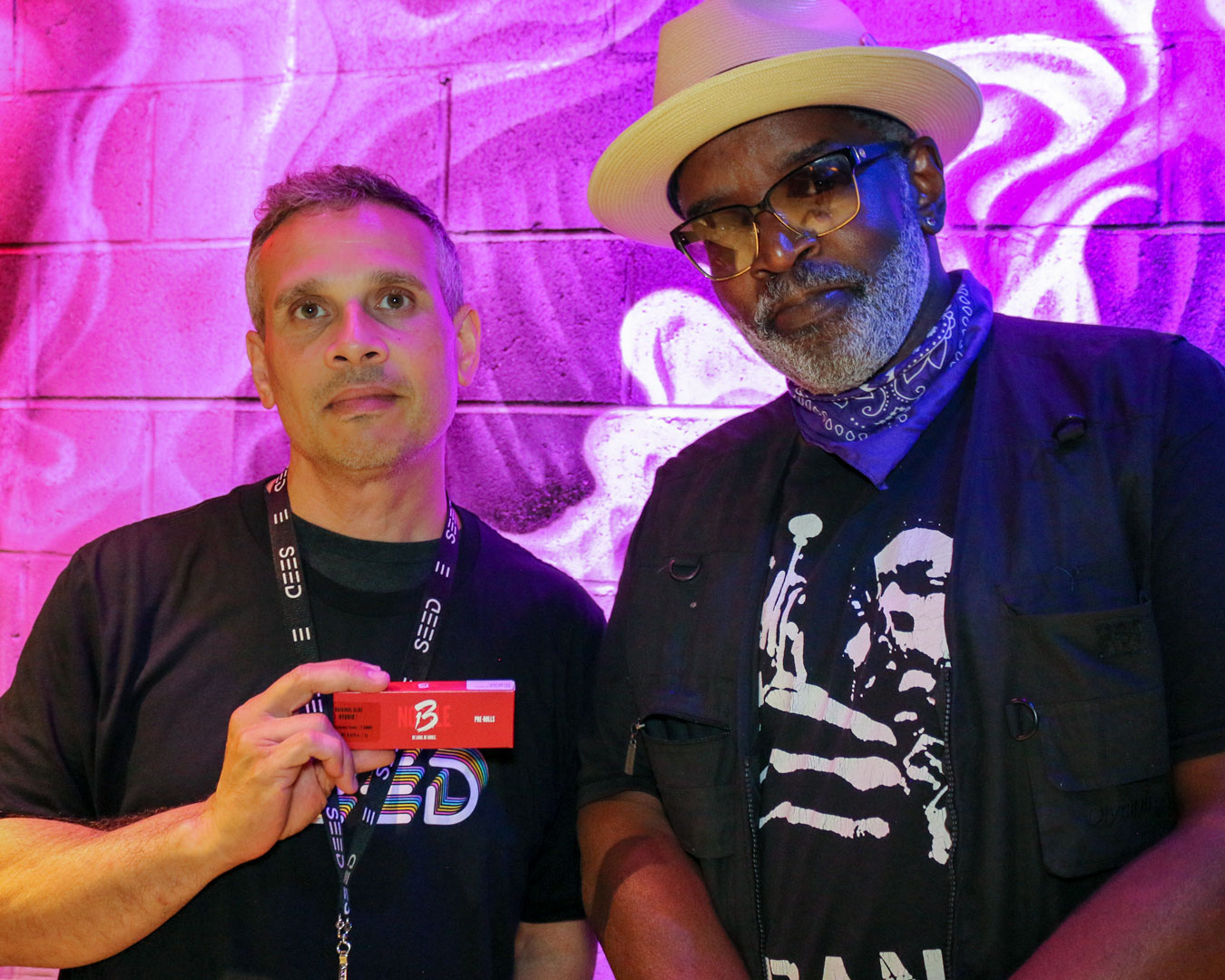 Hip-hop pioneer and film maker, Fab 5 Freddy @fabnewyork stopped by to show us some love.He was the first host of the groundbreaking hip-hop music video show, Yo! MTV Raps.