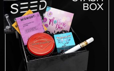 What do you give the mom who has everything? … Mom’s Stash Box  Bring your Mama to SEED today for a special present  #mothersday #cannamoms #mamá #seedyourhead #JamaicaPlain #boston