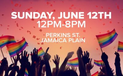 JP Pride Block Party is almost here June 12TH at 12pm  Perkins St. Jamaica Plain Link in Bio