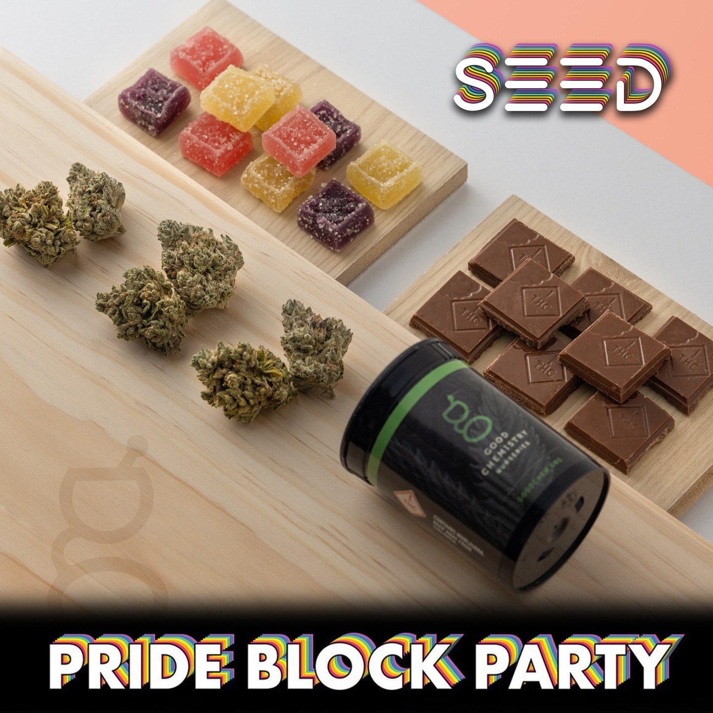 SEED Pride Block Party
June 12 at 12pm at SEED🦄We can't wait to see our friends from @goodchem!