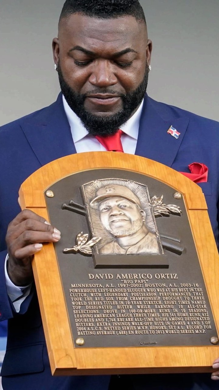 Congratulations Big Papi welcome to the hall of fame well deserved
Felicitaciones!#orgullodominicano🇩🇴️