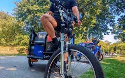 Are you at the @jamaicaplainmusicfestival ?  FREE RIDE on the Pedicab is on us!