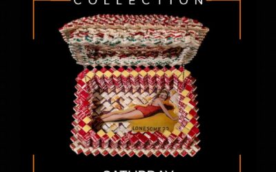 The Cell Solace Collection at SEED Boston! The Cell Solace Collection is an exquisite assembly of vintage handbags and other artifacts made of woven cigarette packs by U.S prisoners during the mid-20th century. Saturday Oct 29, 2022 3:00pm – 7:00pm #Freecannabismuseum #MFA #artexhibition #cellsolacecollection #corecannabismuseum #seedyourhead #bostonblog #prisioners