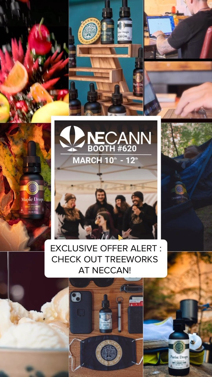 This weekend, make sure to swing by @necannacon and check out @treeworksma ! 🌳 Our customers are in for a treat with something extra special in store.
Don’t miss out on this green oasis!