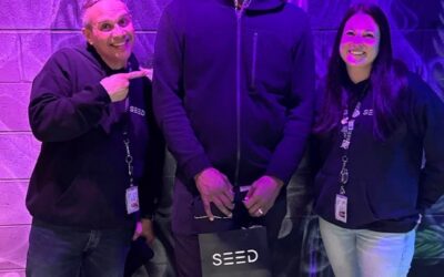 When @mettaworldpeace37 shows up at SEED, you know it’s gonna be a great day! 🤩 Thanks for bringing your contagious energy!” #MettaWorldPeace #seedyourhead #seedblog #PositiveVibes #seedboston