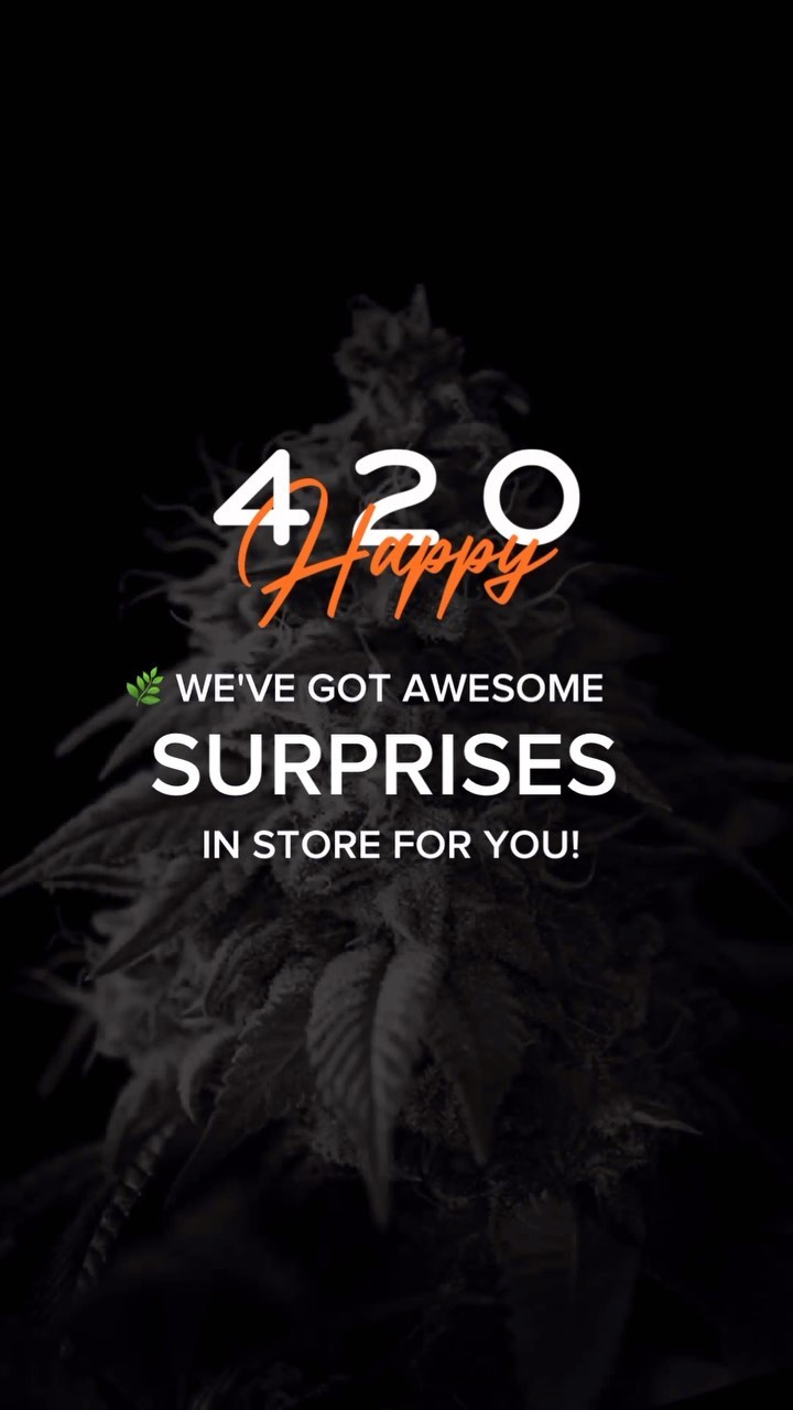 Happy #420!
We’ve got some awesome surprises  in store for you, but they won’t last long. 🏻‍♀️🏾
Check out our website for all the details!
Link in bio.