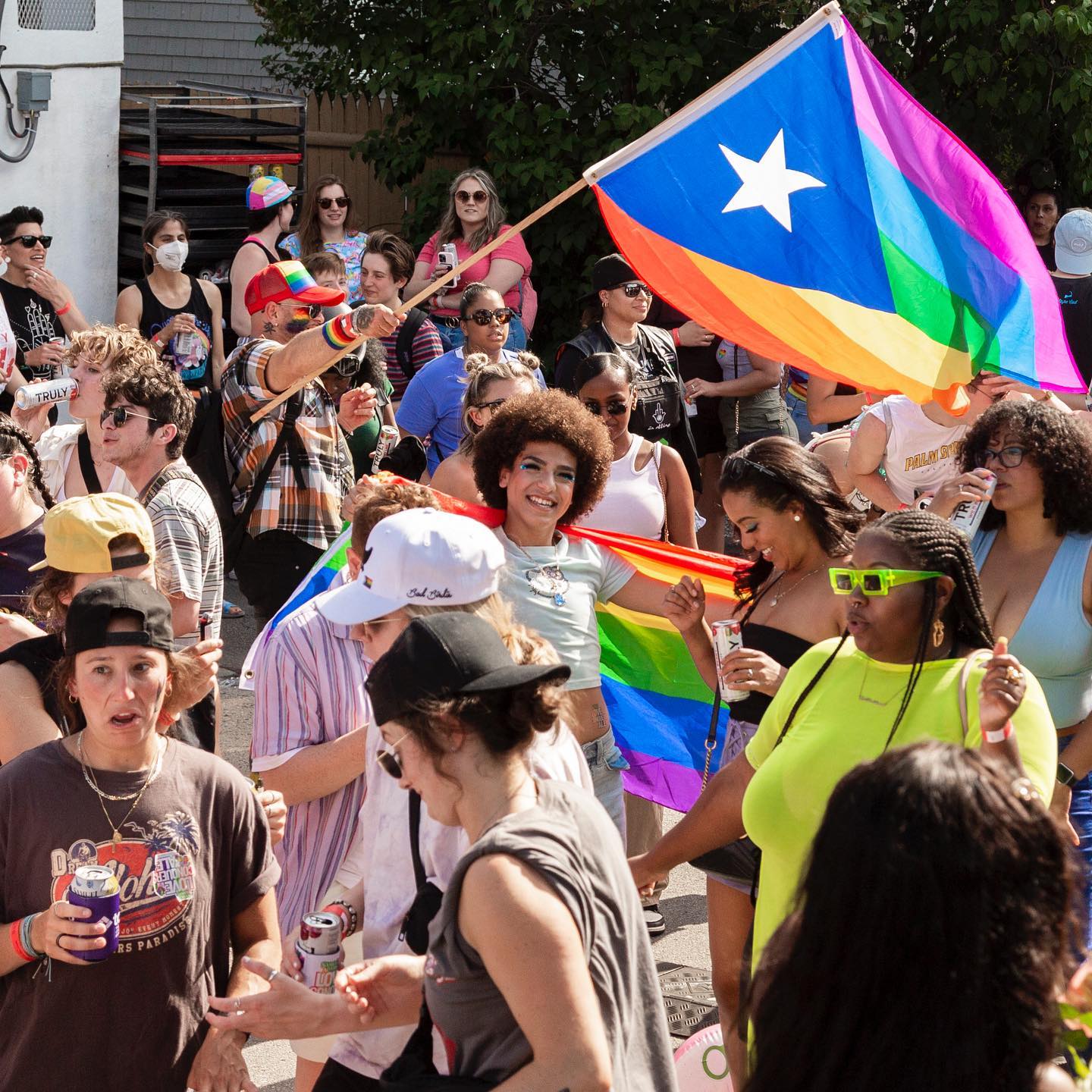 Looking back at the sheer magic of our previous Pride block party, where the music by @jamilaafrika became the heartbeat of our souls. Prepare yourselves for another unforgettable experience this Sunday, June 11th. Bring your loved ones, young and old, including your furry pals.Let's make this day shine brighter than ever! 🤗📸: @imagixstudio