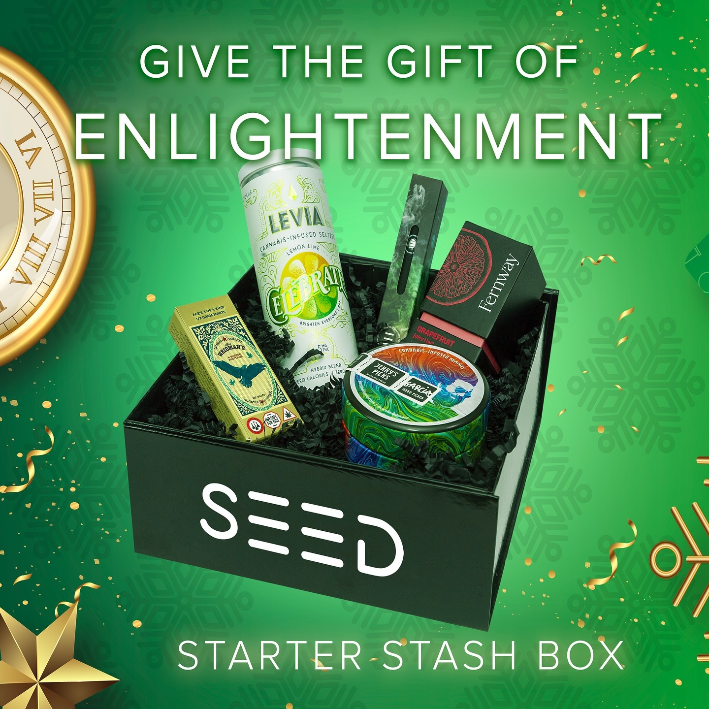 Heads up! We're closing at 4 PM today!Looking for a gift ? Our Starter Stash Box is perfect for newbies diving into the C4NN4B1S world!