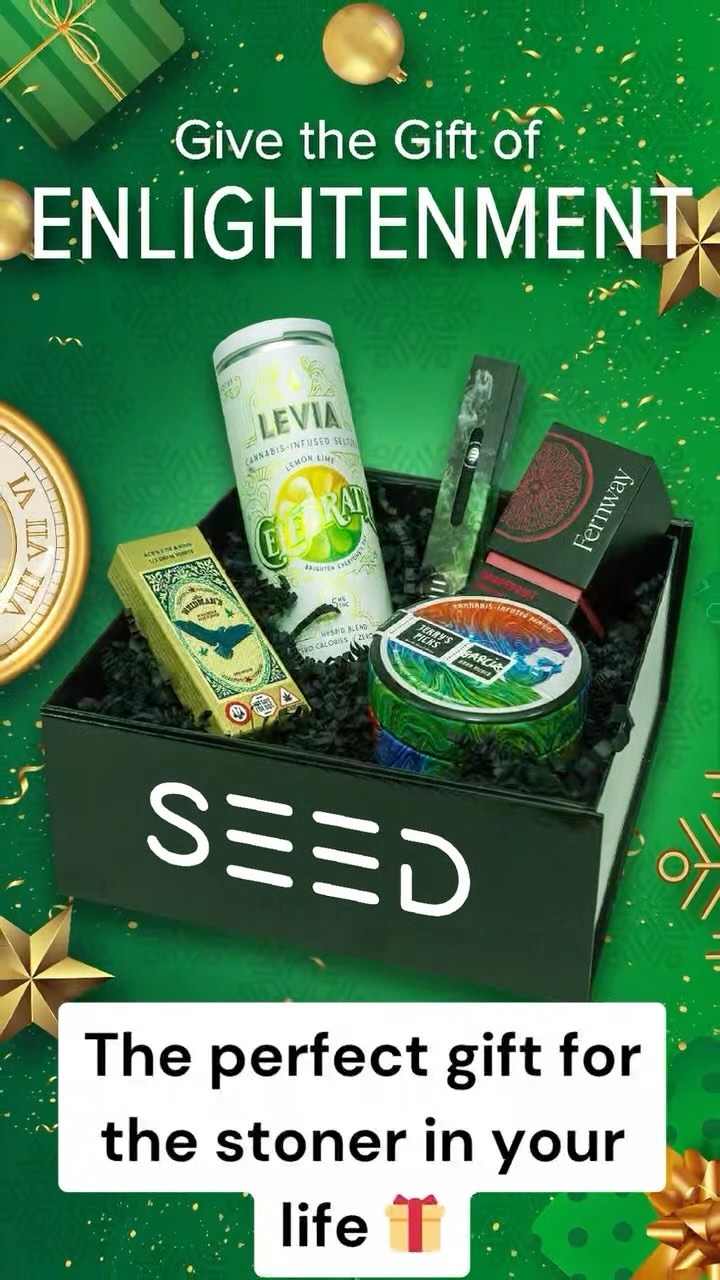 The SEED Stash Box: The Perfect Gift for the Stoner in Your Life!