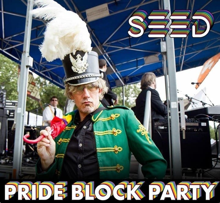 Who better to emcee this weekend’s Pride Block Party than self described “inter-gay-lactic space alien” Vice V'Ersatile!  @viceinjpSee you this Sunday, June 27th on Perkins Street!