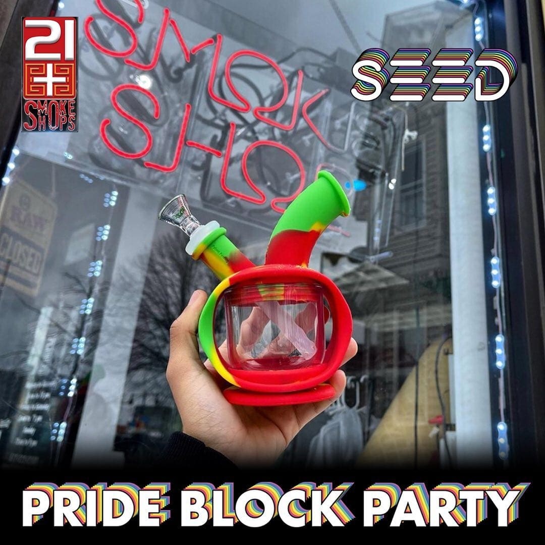 Our neighborhood friends, @21plushops and @localvyntage will be joining in on the Pride celebration this Sunday!
From 12pm to 8pm Perkins Street will be packed with food vendors, cannabis vendors, food, giveaways, contests, family games, a 21+ lounge, and a costume parade with prizes for the best costume.
There will be entertainment all day, including live performances by local bands and artists as well as a live drag show!