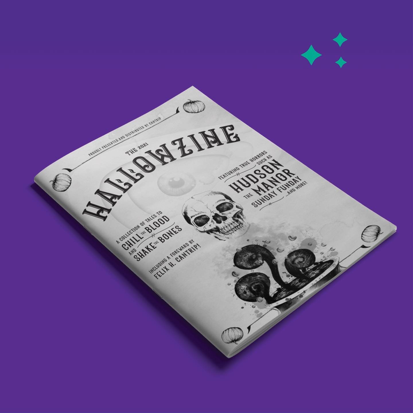 Readers Beware…the HallowZine has arrived at Seed!A free collection of tales to get you in the mood for the spookiest of seasons. Sponsored and created by @cantripseltzer , this tome of terrifying stories, poems, and drawings is best read at night, by candlelight...