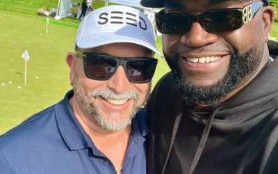 It’s Game Day! ️ with Big Papi @davidortizfund #bigpapi #redsox #boston #seedyourhead #seedblog