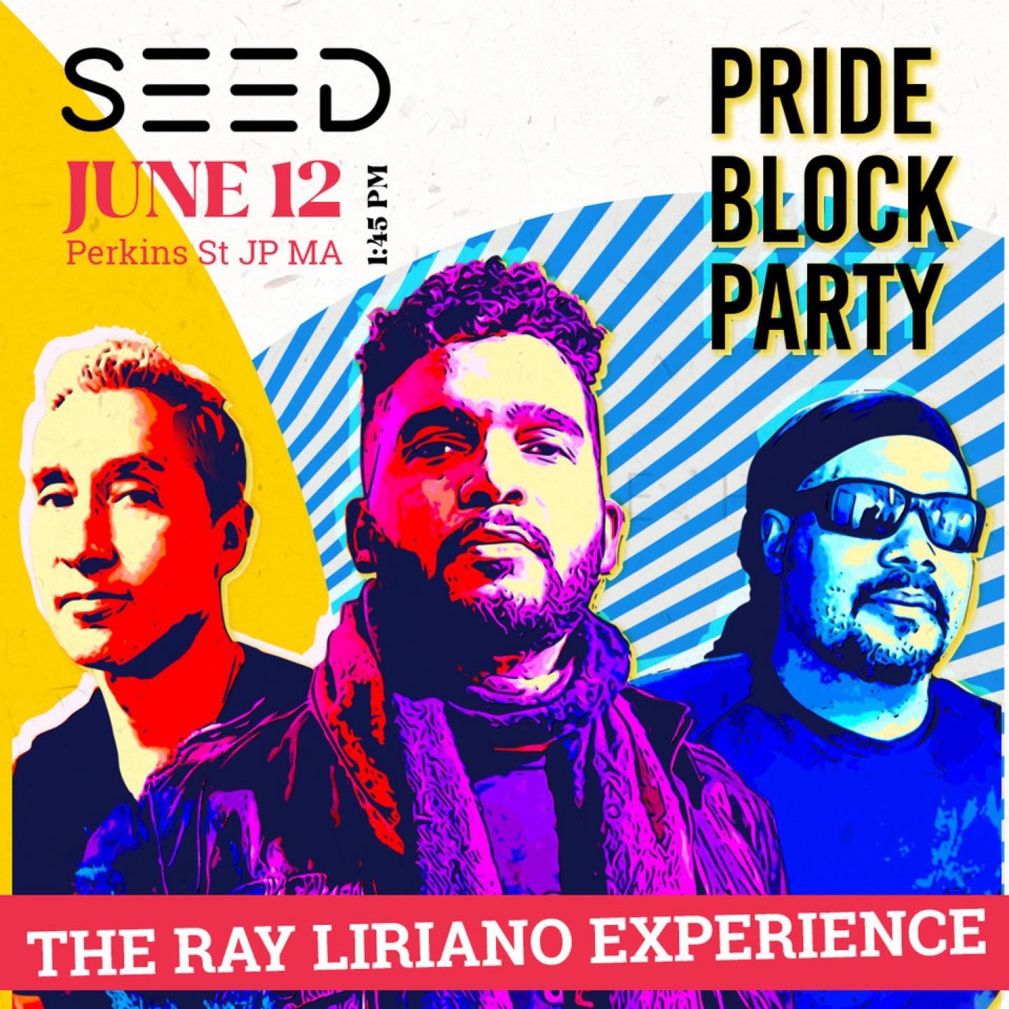 SEED Pride party is almost here and the talented @ray will be joining the party!June 12 - 12pm to 7pm