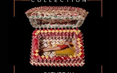 The Cell Solace Collection at SEED Boston! The Cell Solace Collection is an exquisite assembly of vintage handbags and other artifacts made of woven cigarette packs by U.S prisoners during the mid-20th century. Saturday Oct 29, 2022 3:00pm – 7:00pm #Freecannabismuseum #MFA #artexhibition #cellsolacecollection #corecannabismuseum #seedyourhead #bostonblog #prisioners