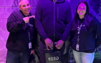 When @mettaworldpeace37 shows up at SEED, you know it’s gonna be a great day! ???? Thanks for bringing your contagious energy!” #MettaWorldPeace #seedyourhead #seedblog #PositiveVibes #seedboston