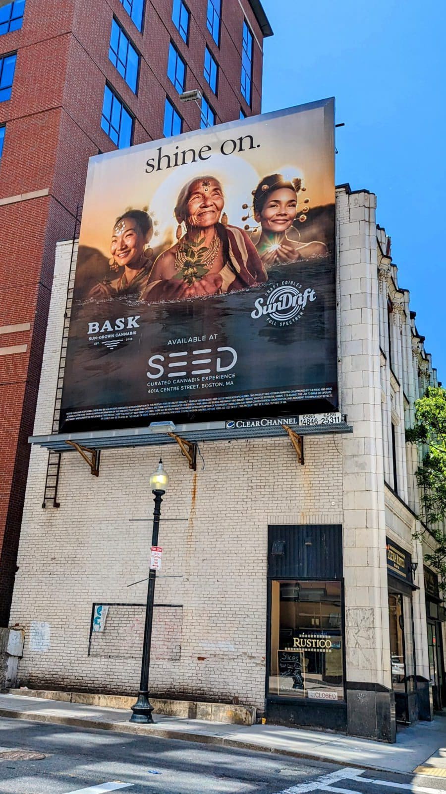 Exciting news! Our captivating new @getsundrift @baskbuds billboard is up, coinciding with the vibrant celebrations of Asian American and Pacific Islander (AAPI) Heritage Month.What’s better than three generations of women basking proudly in the same light that feeds these amazing plants!️Out of the darkness and into the light, we celebrate all of you beautiful people that make up our cannabis community.️…and we all shine on!