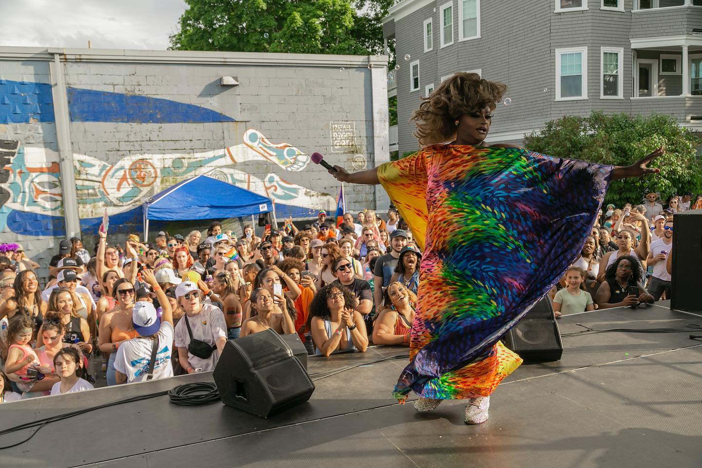 Counting down the days till Sunday like...  Pride block party is almost here and I can't wait to celebrate!