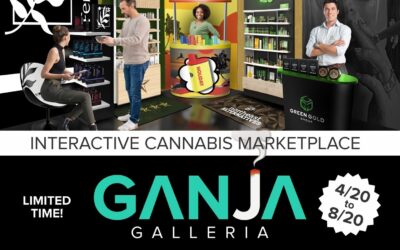In celebration of 4/20, tomorrow will be the GRAND OPENING of our first ever Interactive Cannabis Market- GANJA GALLERIA! Stop by, check out the vendors, and stock up on all kinds of goodies!