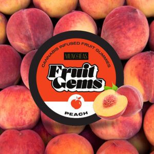 Peach Fruit Gems | 20ct | Muncheas