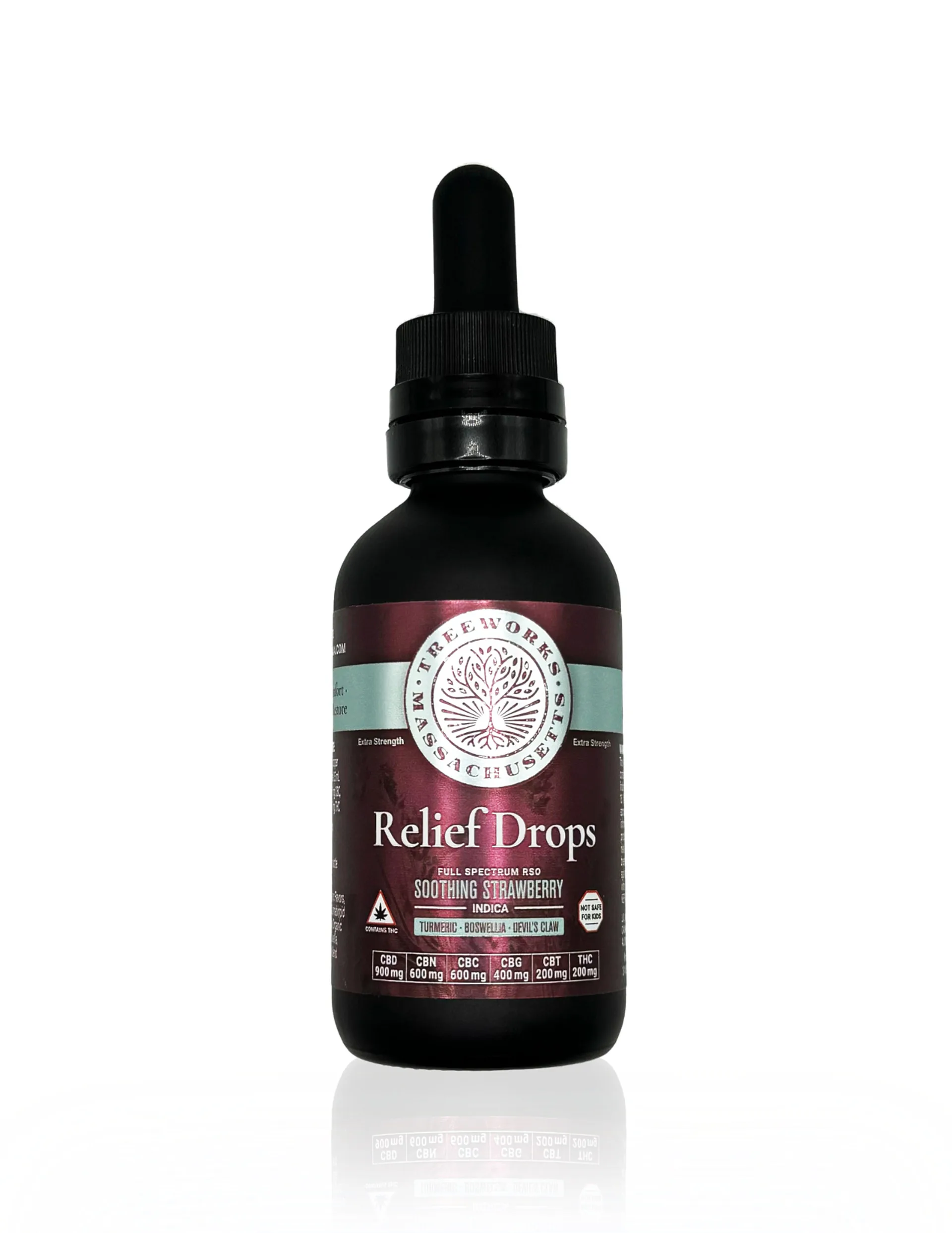 Relief Drops RSO Tincture | 60ml | Treeworks