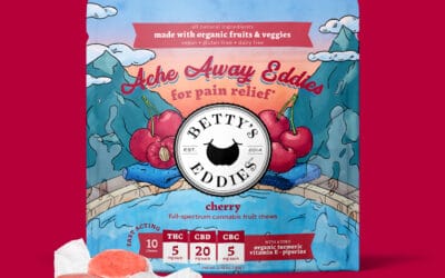 Cherry Ache Away 4:1:1 Fruit Chews | 10pc | Betty’s Eddies