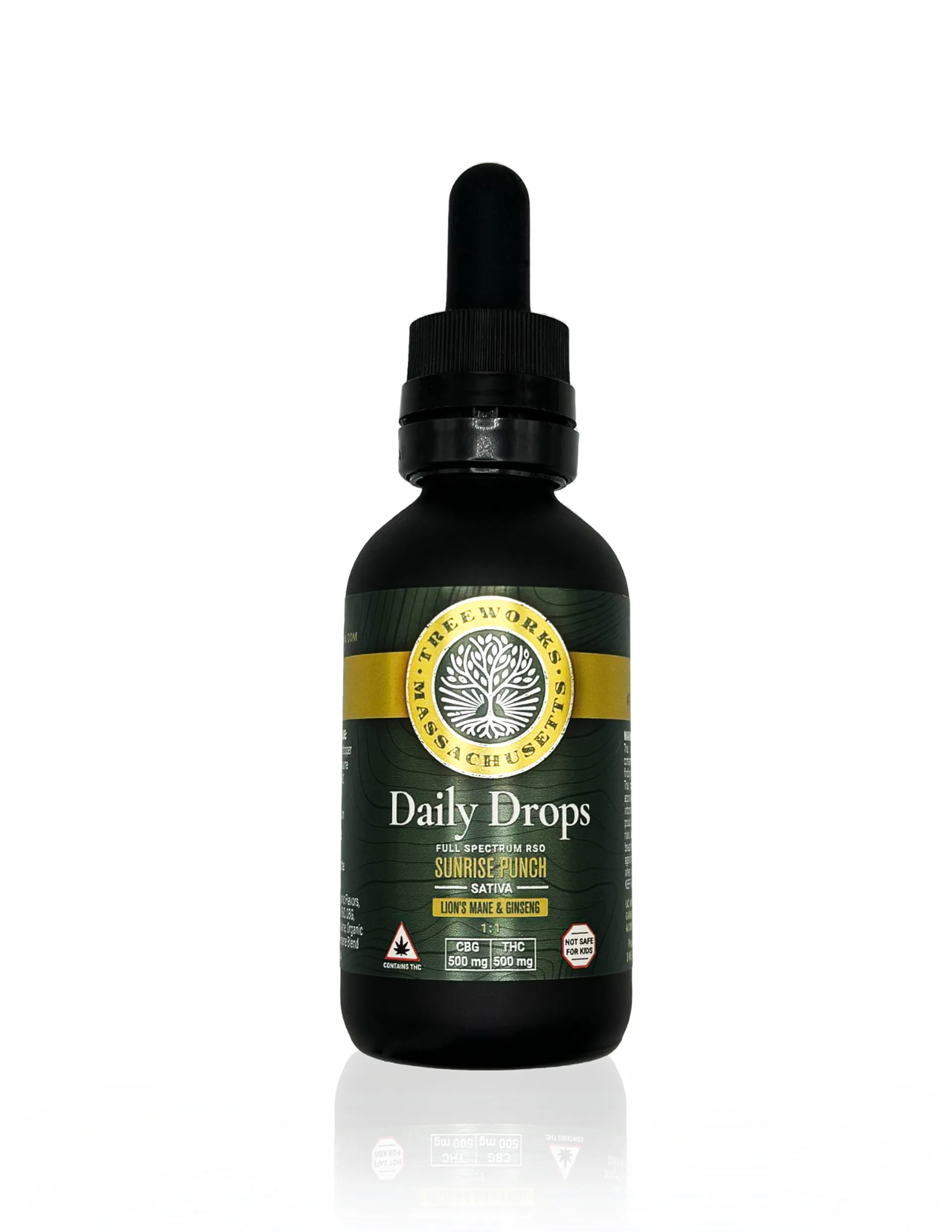 Daily Drops RSO Tincture | 50ml | Treeworks