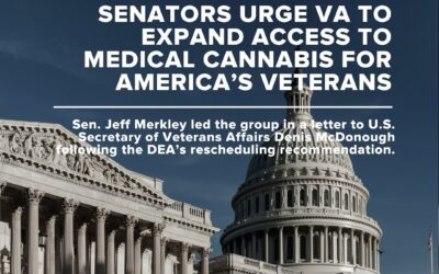 Senators urge VA to expand access to medical cannabis for America’s veterans.