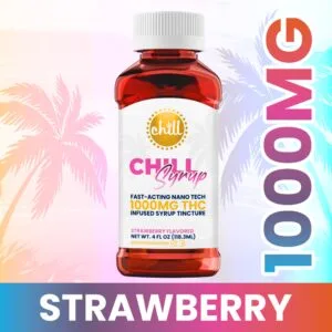 Strawberry Chill Syrup | 1000mg | Chill Medicated