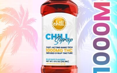 Blue Razz Chill Syrup | 1000mg | Chill Medicated