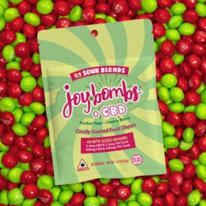 1:1 Sour Fruit Chews | 40pk | Joy Bombs