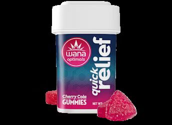 1:1:1 Quick Relief Cherry Cola Gummies | 20ct | Wana