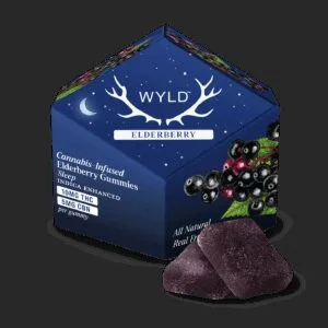 2:1 Elderberry Gummies | 10ct | Wyld