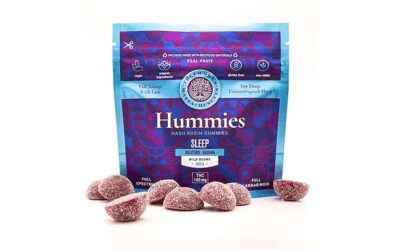 Bedtime Berry Hash Rosin Gummies | 10ct | Hummies