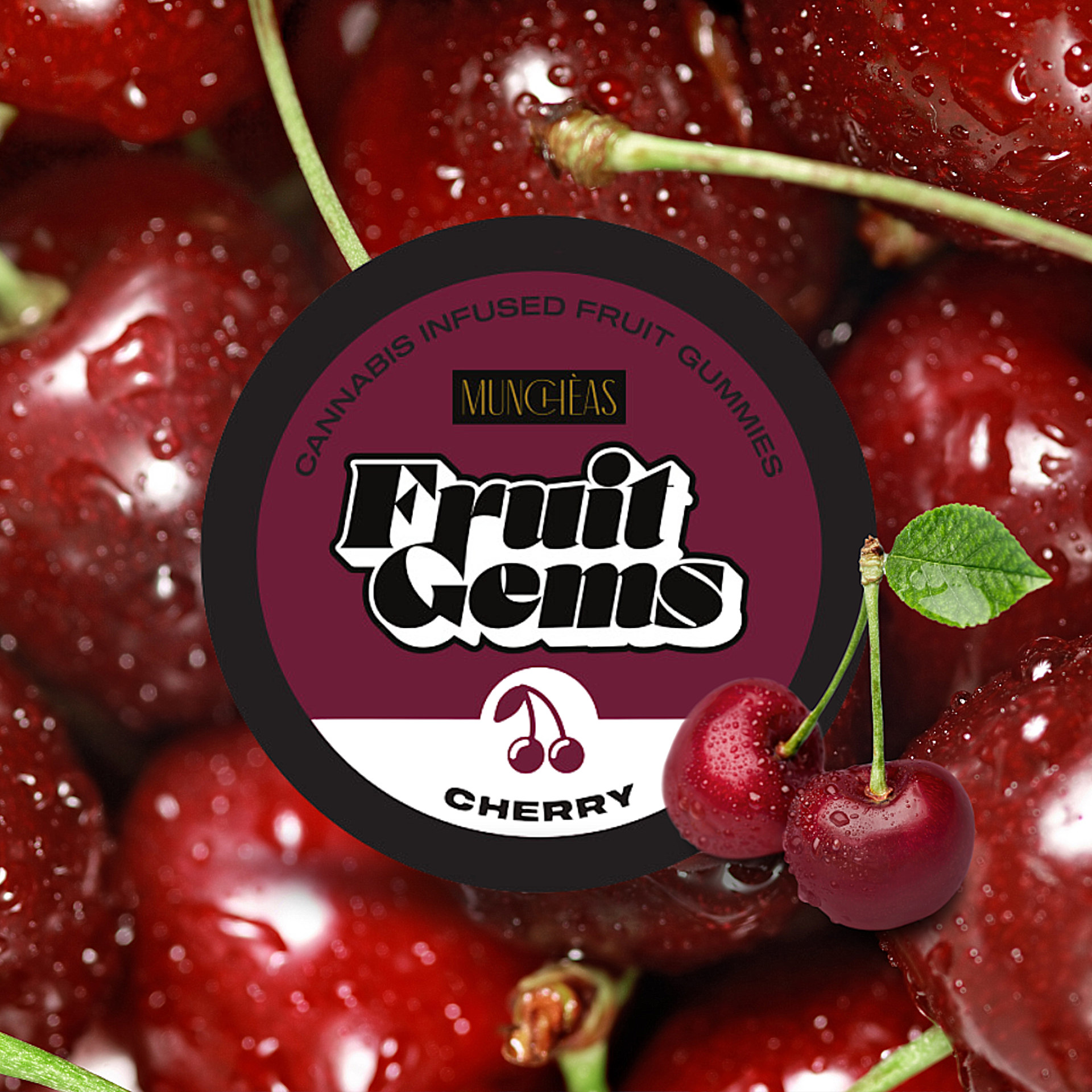 Cherry Fruit Gems | 20ct | Munchèas | Seed, Boston MA