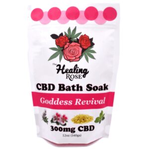 Goddess Revival CBD Bath Soak | 4 oz. | The Healing Rose