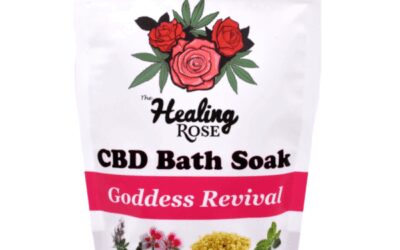 Goddess Revival CBD Bath Soak | 4 oz. | The Healing Rose
