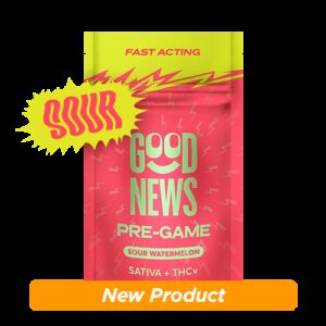 2:1 Pre-Game Sour Watermelon Gummies | 20ct | Good News