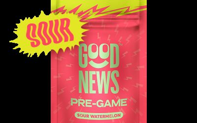 2:1 Pre-Game Sour Watermelon Gummies | 20ct | Good News