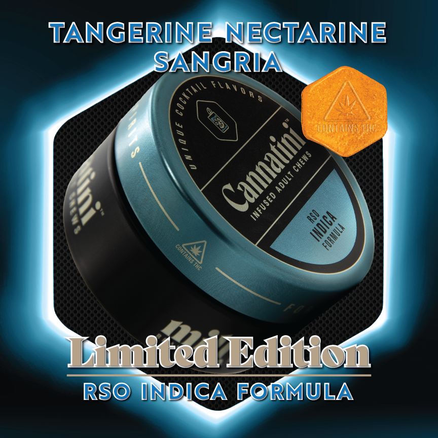 RSO Indica Tangarine Nectarine Sangria Gummies | 20ct | Cannatini
