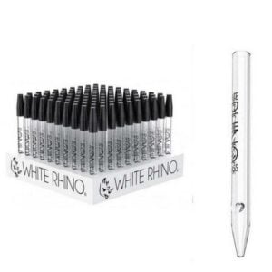 Glass Straw  |  White Rhino