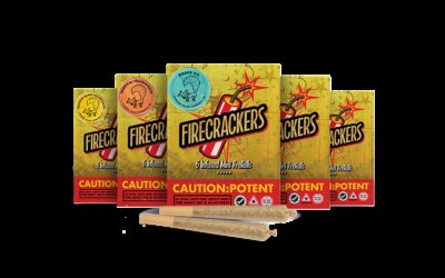 Firecrackers Grapeness Infused Preroll 5pk | 3.5g | Pioneer Valley