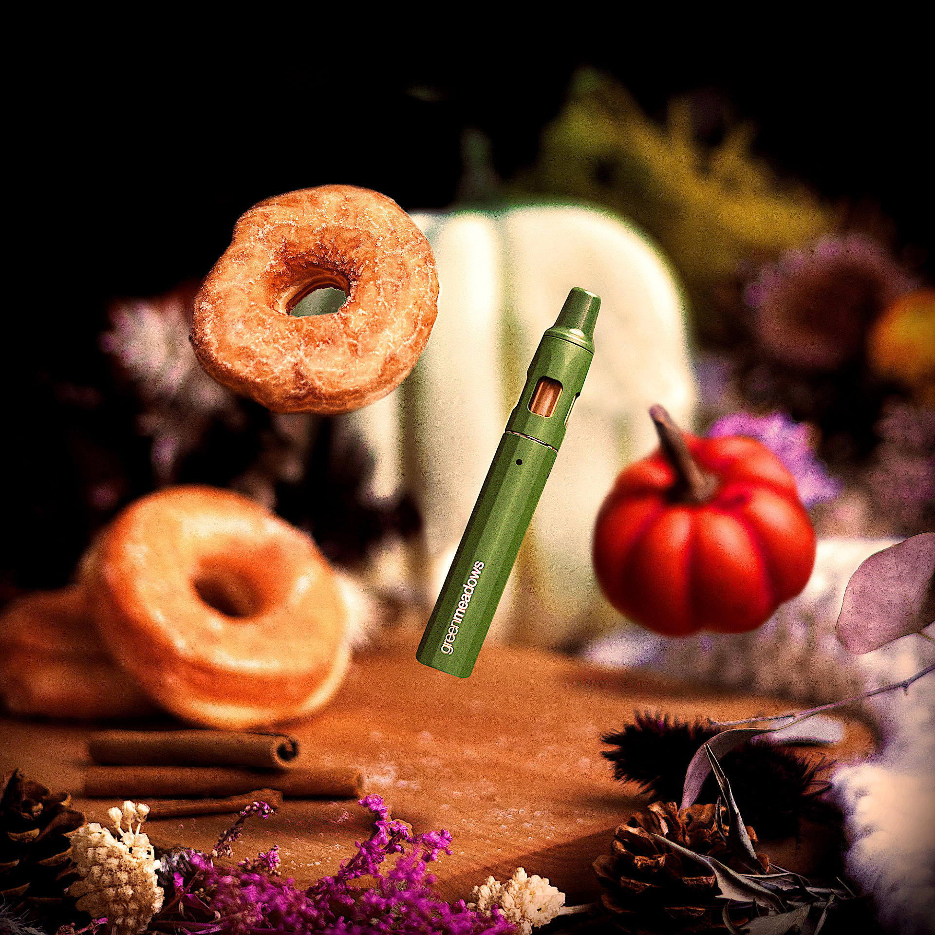 Pumpkin Glazed Donut Pen | 1g | The Tank | Seed, Boston MA