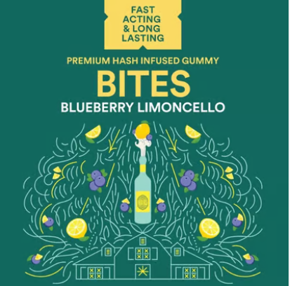 Blueberry Limoncello Bites | 20ct | Bountiful Farms