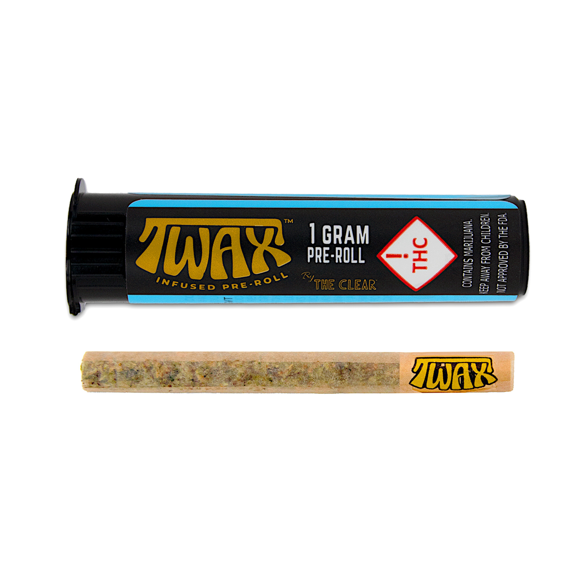 Banana Cream Infused Pre-Roll | 1.25g | TWAX by The Clear