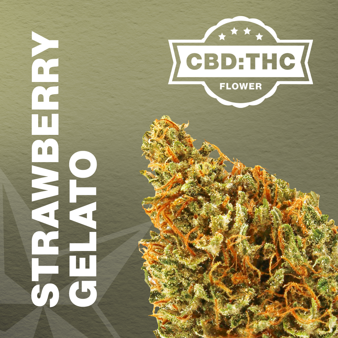 1:1 Strawberry Gelato Flower | 3.5g | General's Aide