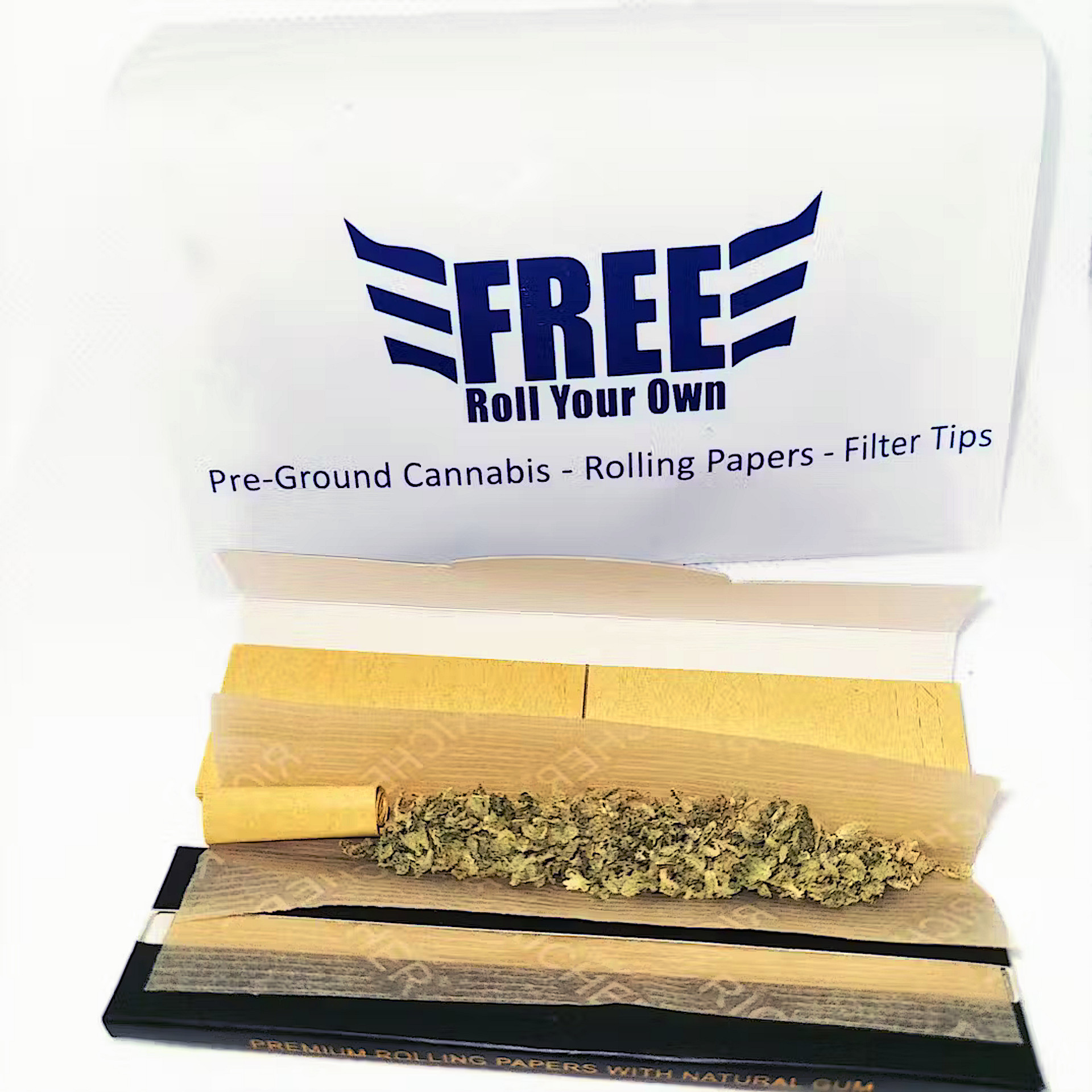 Tiki Rum Cake Free Roll - Pre-Ground Flower | 14g | Bask