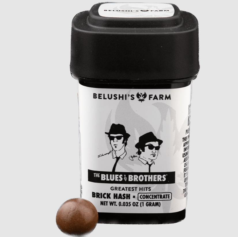 Pura Vida Brick Hash | 1g | Belushi's Farm